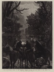 Avec les Russes au sud des Balkans, le général Gourko et son état-major dans le col de Shipka, est-ce le bon chemin
